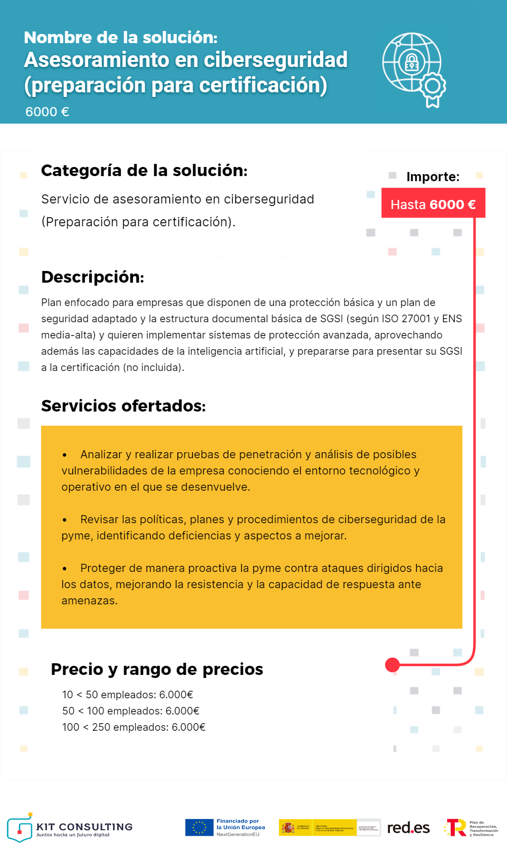 Asesoramiento en ciberseguridad (preparación para certificación)